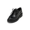 Schlupfboots MARC O'POLO "aus edlem Kalbleder", Damen, Gr. 37, schwarz, Obermaterial: 100% Leder (Rind), Schuhe