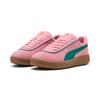 Sneaker PUMA "CLUB KLASSIKA SD", Gr. 41, pinkscape, wild grün, puma gold, Leder, sportlich, Schuhe