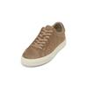 Sneaker MARC O'POLO "aus softem Veloursleder", Herren, Gr. 46, grau (schwarz taupe), Obermaterial: 100% Leder (Rind), Schuhe