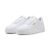 Sneaker PUMA "SHUFFLE DOWNTOWN LO JR", Gr. 37, weiß (puma weiß, puma weiß, puma gold), Synthetik, sportlich, Schuhe