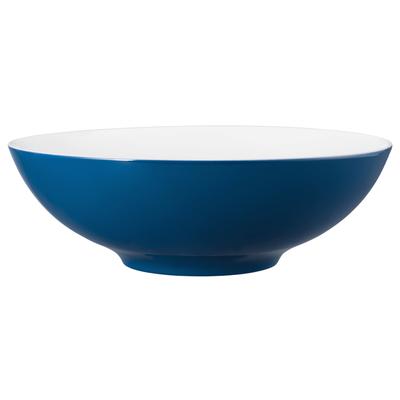 Schüssel SELTMANN WEIDEN "Life Fashion", weiß, classic blau, B:30,30cm H:9,90cm L:30,30cm T:30,30cm Ø:30,30cm, Porzellan, Schüsseln, Schale rund, 30 cm Image
