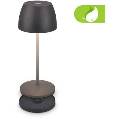 BRILONER LEUCHTEN Tischleuchte "CILANO Tischleuchte", schwarz (anthrazit), Lampen Image