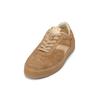 Sneaker MARC O'POLO "aus softem Veloursleder", Damen, Gr. 42, braun (pure sand), Obermaterial: 100% Leder (Rind), unifarben, Schuhe