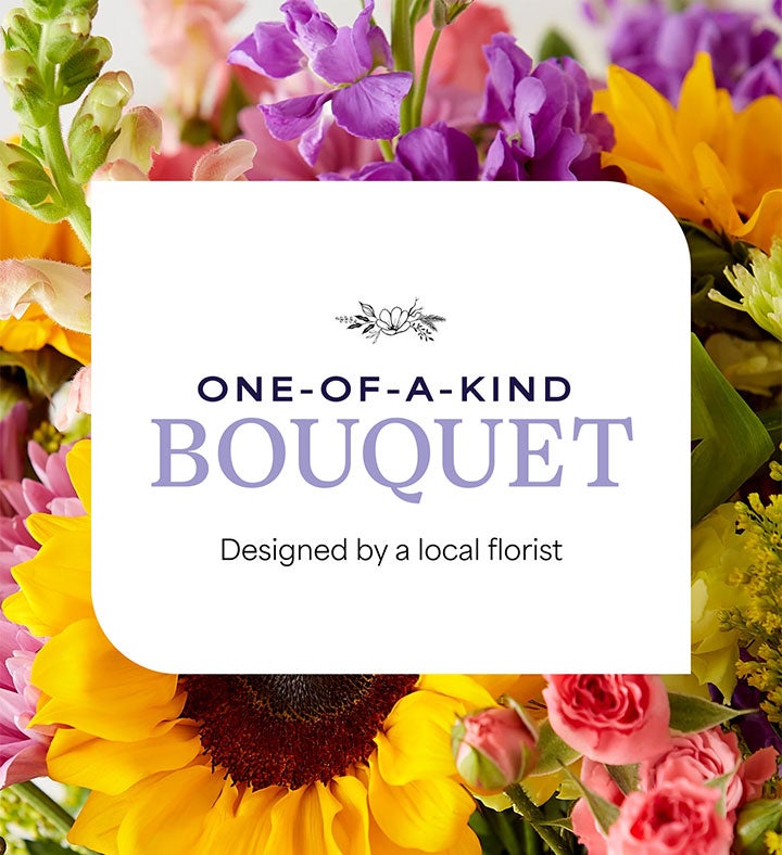 1-800-Flowers Flower Delivery One Of A Kind Bouquet | Flowers Designed Deluxe