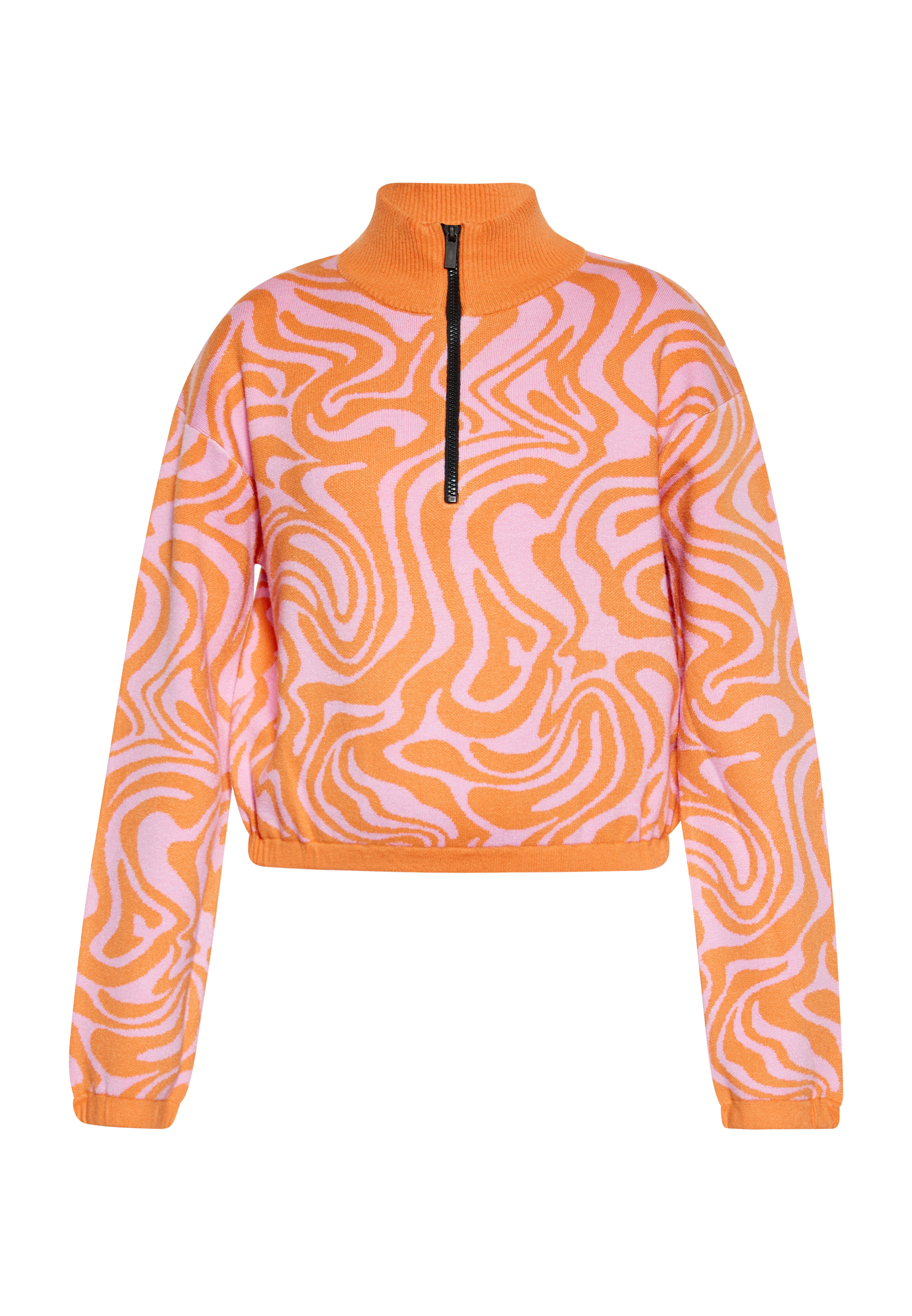 Mymo Pullover Frauen rosa-orange Image