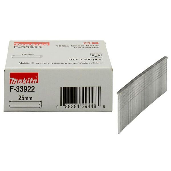 makita Stauchkopfnägel »F-33922« 25.0 mm 2000 Stück Image