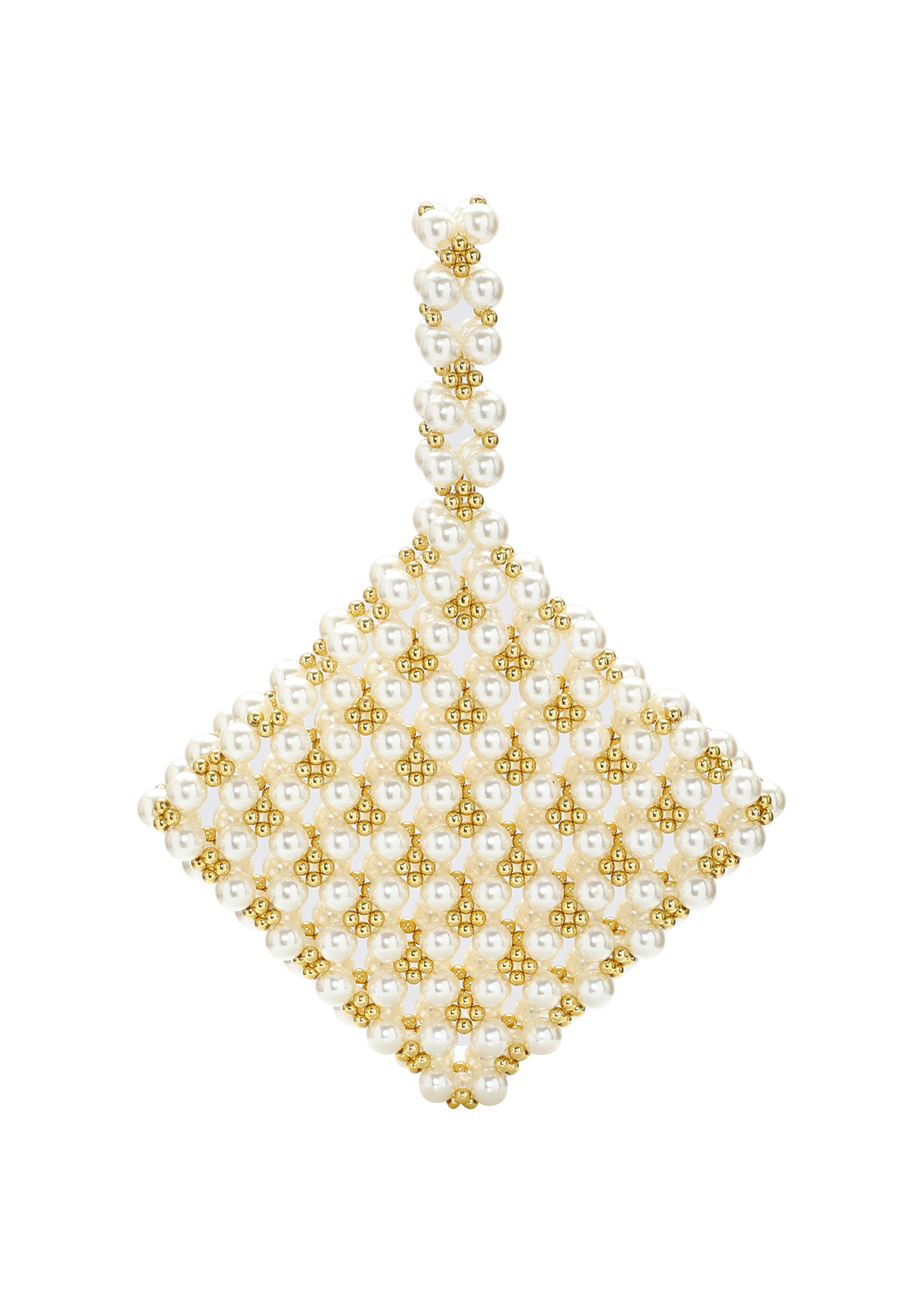 Mymo Handtasche Frauen Wollweiß Image