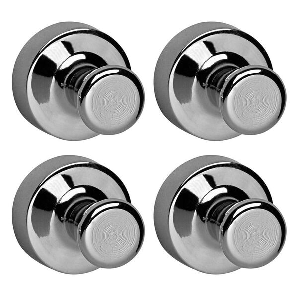 MAUL Neodym Kegelmagnete Ø 2,0 x 2,3 cm 4 Stück silber