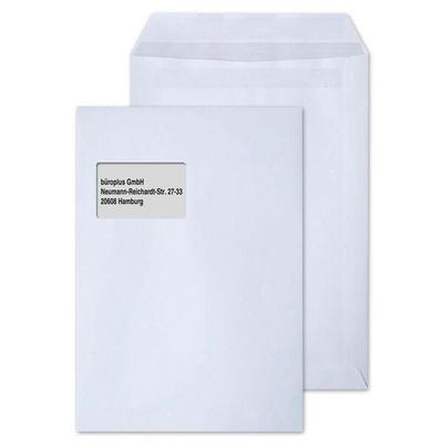 Steinmetz 250 Versandtaschen DIN C4 100 g/m² mit Fenster, 32.4x22.9 cm Image