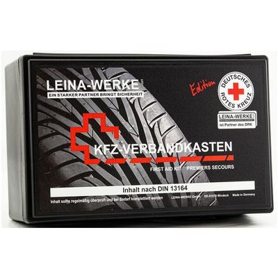 LEINA-WERKE KfZ-Verbandskasten »Fotodruck DRK Edition« DIN 13164 schwarz, 22.5x14x7.5 cm