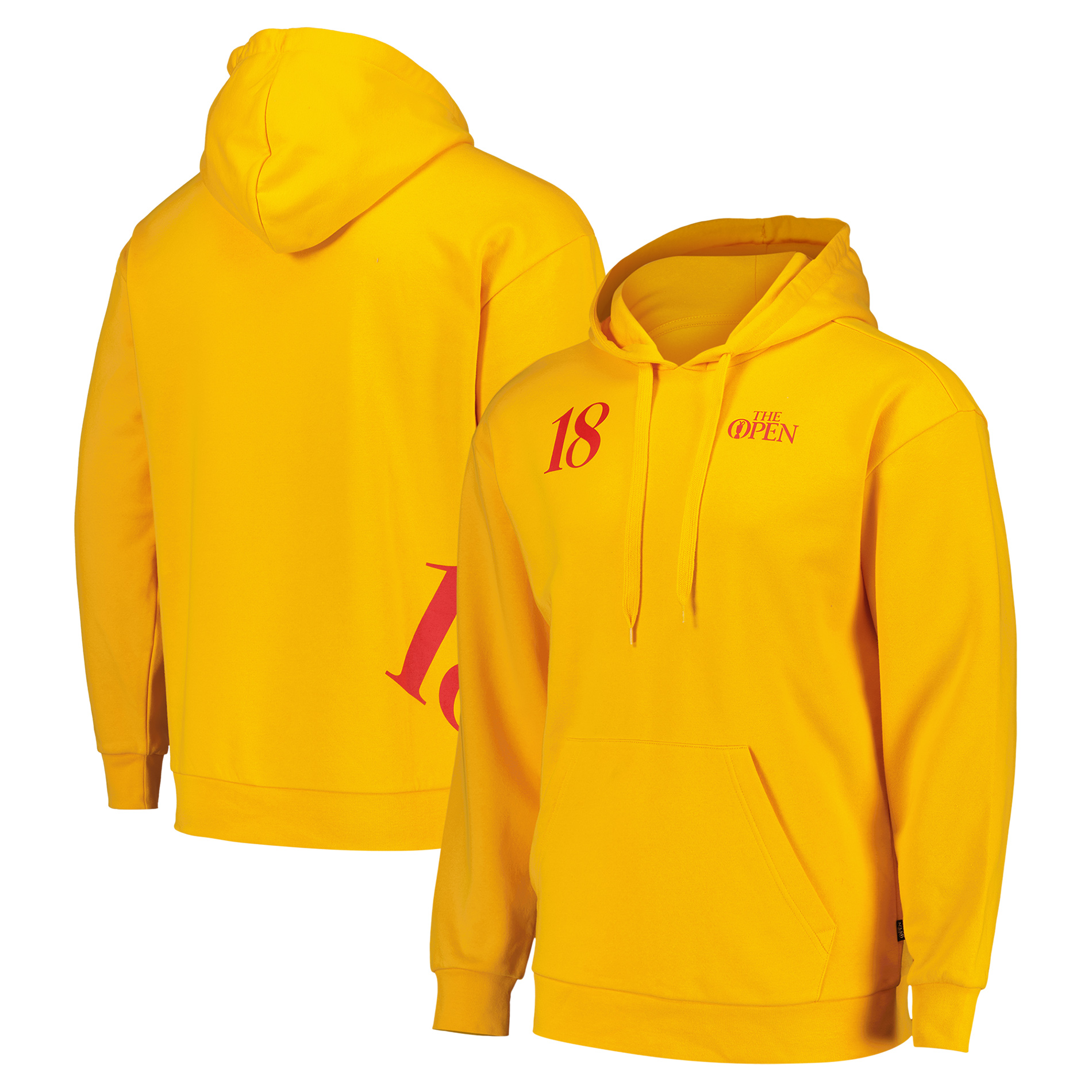 The Open Pin-Flagge Hoodie - Gelb Image