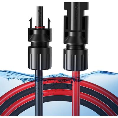 Solarsys Verlängerungskabel 4mm² Set 2x4m inkl. Solarstecker M/F - Solarkabel 12AWG, DC 1500V, Image