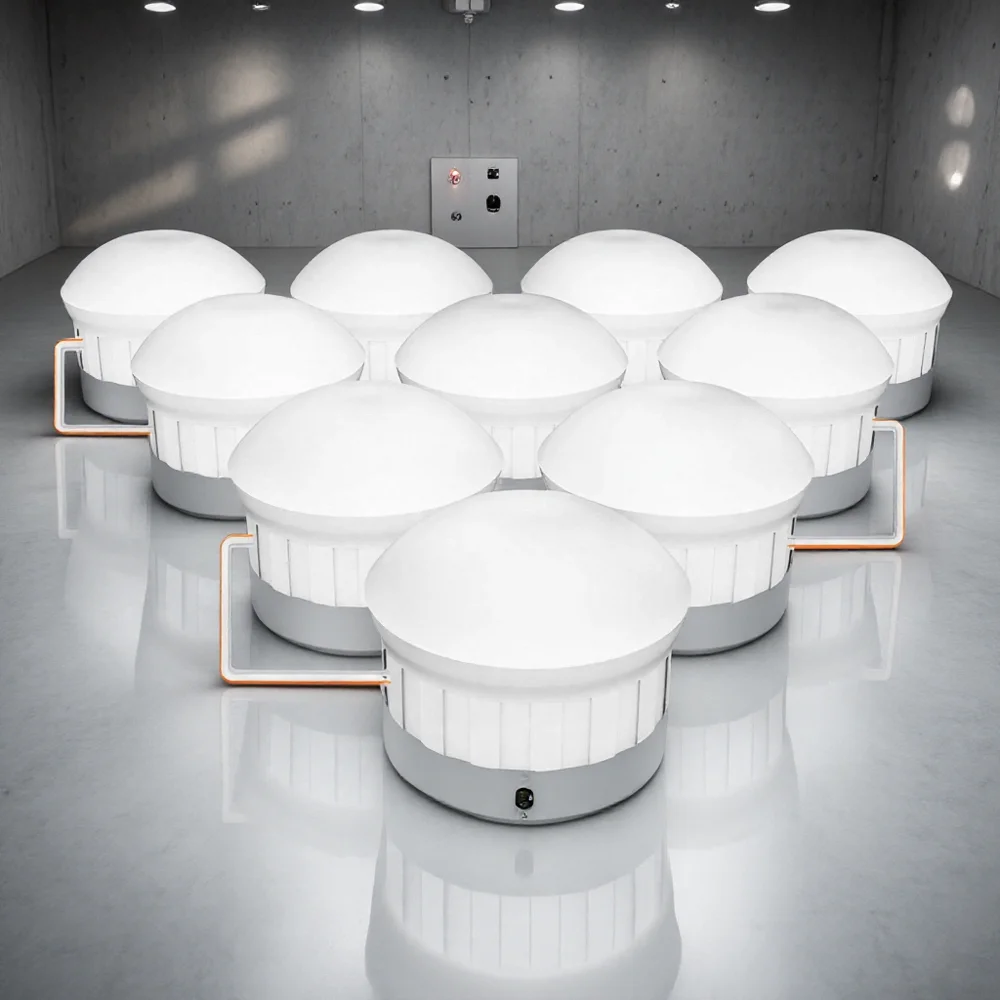 Multifunktionaler USB-Touch-LED-Kosmetikspiegel mit Saugnapf für Kommode, Badezimmer, Schrank