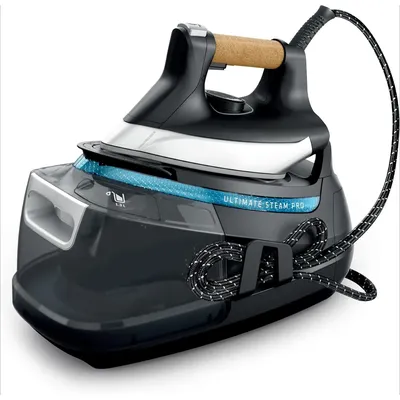 Authenticity guarantee.Iron Ultimate Steam Pro Stainless Steel Soleplate Professional Steam Station for Clothes, 1800 Watts, 1.3