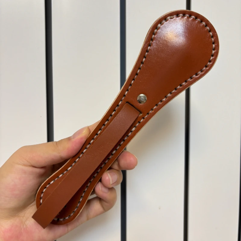 1PC 22/26cm Große Verteidigung Fitness Leder Klöppel Kopf Rindsleder Übung Klöppel Hand Genäht Camping Fitness Integrierte Blei Block