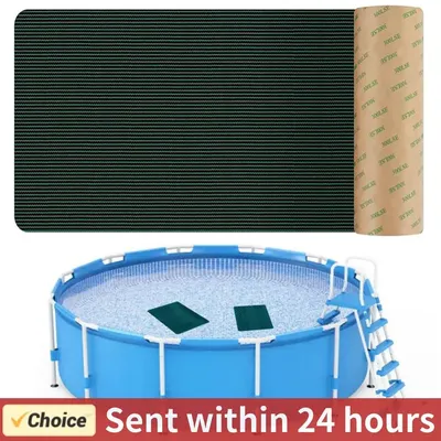 Pool-Abdeckungs-Patch-Set, selbstklebendes Sicherheits-Abdeckungs-Patch-Set, wasserdichte Pool-Abdeckung, Reparatur-Patch für Inground-Sicherheits-Pool-Abdeckung