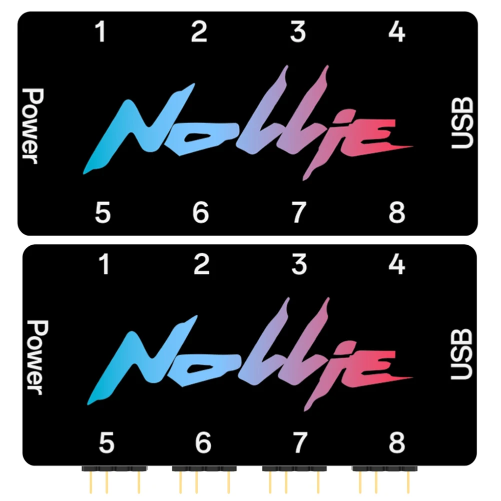 5V 3PIN adressierbarer ARGB-Splitter, unterstützt SignalRGB OpenRGB ARGB-Lüfter-HUB-Controller, SATA-Stromversorgung, 8/16-Wege für PC-Gehäuse Image