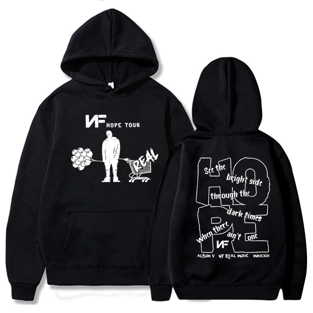 Nf Hope Tour Neuer Hoodie NF Musikalbum Hoodie Geschenk für NF Fan Pullover Tops Streetwear Unisex Image