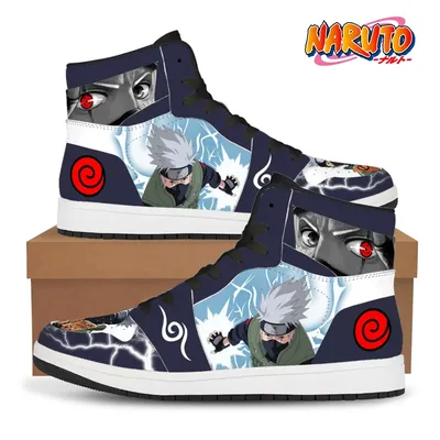 Naruto Shoes Anime Sneakers Basketball Akatsuki Cloud Naruto Shoes Men's Shoes Women's Unisex Casual Shoe Custom Holiday Gift