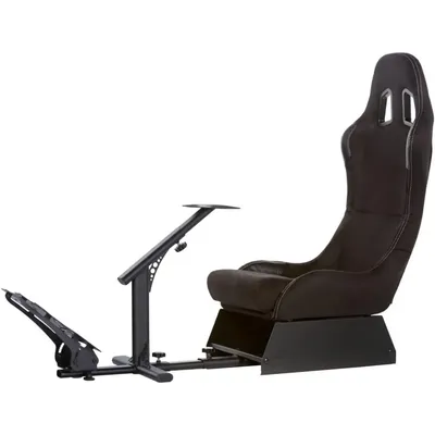 Evolution Sim Racing Cockpit | Comfortable & Adjustable | Compatible with All Steering Wheels & Pedals on The Market