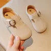 Frühling Herbst Kinder Leder Schuhe Mode Mädchen Einzelnen Schuhe Casual Turnschuhe Weichen Boden Baby Schuhe