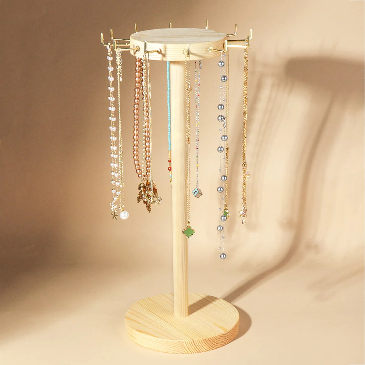 Schmuck Organizer Display Halskette Halter Halskette Aufhänger Schmuck Display Ständer Halsketten Ohrringe Anhänger Armbänder Image