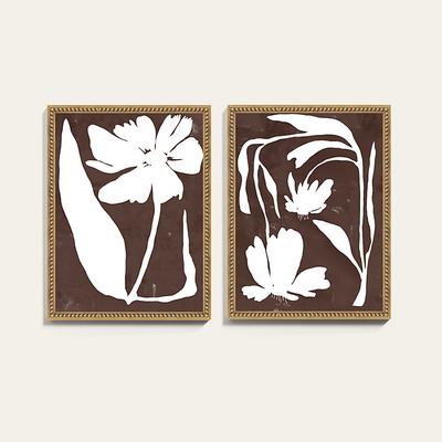 Whispers of Bloom Art - Chestnut - Canvas IV, 27" x 20" - Ballard Designs