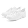 Sneaker VIVANCE "Halbschuh, Freizeitschuh", Damen, Gr. 36, weiß, Obermaterial: 50% Lederimitat, 50% Textilmaterial. Futter: 100% Textilmaterial. Decksohle: 100% Textilmaterial. Laufsohle: 100% Synthetik, unifarben, casual, Schuhe, mit Kordelzug und...