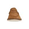 Slipper CLARKS "Atticus", Herren, Gr. 42,5, braun, Leder, casual, Schuhe, mit komfortabler Polsterung