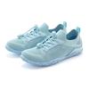 Sneaker VIVANCE "Halbschuh, Freizeitschuh", Damen, Gr. 43, blau (hellblau), Obermaterial: 50% Lederimitat, 50% Textilmaterial. Futter: 100% Textilmaterial. Decksohle: 100% Textilmaterial. Laufsohle: 100% Synthetik, unifarben, casual, Schuhe, mit...