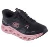 Slip-On Sneaker SKECHERS "GLIDE-STEP ALTUS-FAST LANE", Damen, Gr. 37, lila (schwarz, mauve), Textil, sportlich, Schuhe, Laufschuh, Trainingsschuh mit dämpfender Glide Step Sohle