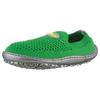 Barfußschuh LEGUANO "LEGUANITO SCIO", Kinder, Gr. 24, grün, Textil, sportlich, Schuhe, Sneaker, Slipper, Schlupfschuh, Komfortschuh im Knitwear Look