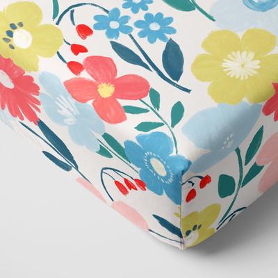 Midsummer Meadow Fitted Crib Sheet - S