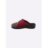 Pantoffel CASUAL LOOKS, Damen, Gr. 40, beige (beige, rot), Filz, modisch, Schuhe