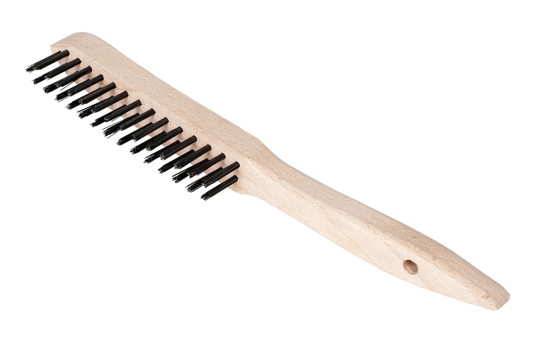 SWSTAHL Stahl-Drahtbürste, 2-reihig Drahtbürste 61301L Image