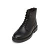 Stiefelette MARC O'POLO "mit Innenzipper", Damen, Gr. 43, schwarz, Obermaterial: 100% Leder (Rind), Schuhe