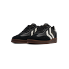 Sneaker HUMMEL "VM78 CPH LS", Gr. 42, schwarz-weiß (schwarz, weiß), Leder, Synthetik, sportlich, Schuhe