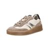 Sneaker GABOR COMFORT "Gabor Comfort Sneaker Leder", Damen, Gr. 39, weiß (weiß, beige), Leder, casual, Schuhe