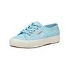 Sneaker SUPERGA "Superga Sneaker Baumwolle", Gr. 41, blau (hellblau), Textil, casual, Schuhe