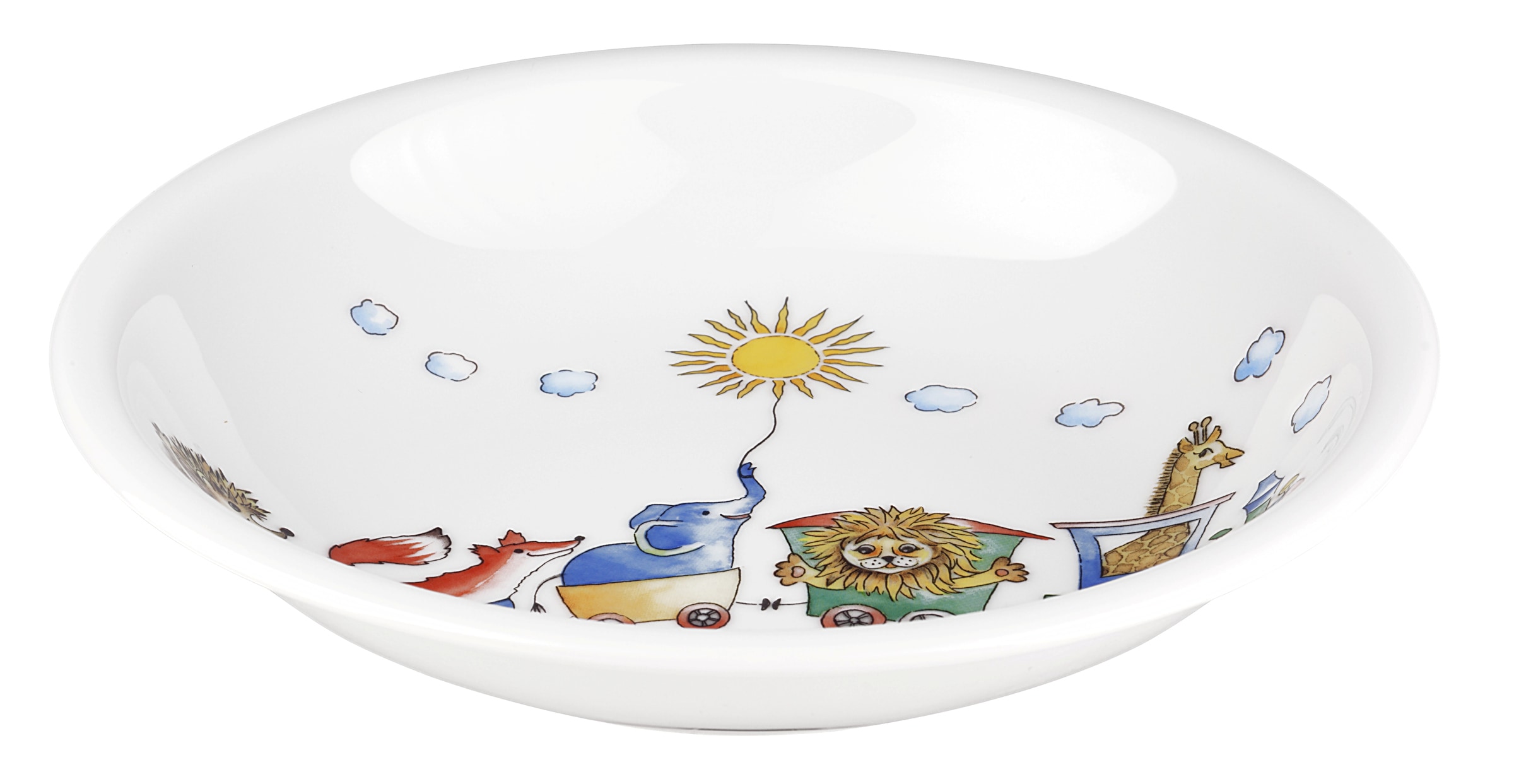 Suppenteller SELTMANN WEIDEN "Compact - Flinke Flitzer", bunt (weiß, bunt), B:20,2cm H:3,8cm L:20,2cm T:20,2cm Ø:20,2cm, Porzellan, Speiseteller, rund 20 cm