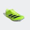 Laufschuh ADIDAS PERFORMANCE "ADIZERO SPRINTSTAR SPIKE", Gr. 44, grün (lucid lemon, core schwarz, halo silber), Synthetik, Textil, sportlich, Schuhe, Spike-Schuh für die Laufbahn