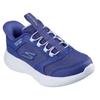 Slip-On Sneaker SKECHERS "GO RUN 400 V2", Kinder, Gr. 33, blau (navy), Textil, sportlich, Schuhe, Freizeitschuh zum Schlupfen, Größenschablone zum Download
