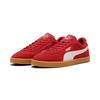 Sneaker PUMA "CLUB II ERA SUEDE", Gr. 42, for all time rot, puma weiß, puma gold, Leder, sportlich, Schuhe