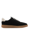 Plateausneaker MARCO TOZZI BY GMK, Damen, Gr. 40, schwarz, Lederimitat, Textil, unifarben mit Farbeinsatz, sportlich, Schuhe, Freizeitschuh, Halbschuh, Schnürschuh mit Plüsch-Details