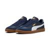 Sneaker PUMA "CLUB II ERA", Gr. 40, blau (puma navy, puma weiß), Leder, unifarben, sportlich, Schuhe
