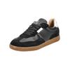 Plateausneaker STEVE MADDEN "STEVE MADDEN Sneaker Leder", Damen, Gr. 39, schwarz, Leder, casual, Schuhe