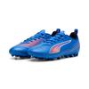 Fußballschuh PUMA "ULTRA 6 PLAY MG JR", Gr. 35, ultra blau, puma weiß, glowing rot, Synthetik, sportlich, Schuhe, für Kunstrasenplätze