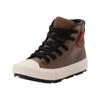 Sneaker CONVERSE "CHUCK TAYLOR ALL STAR BERKSHIRE BOO", Gr. 31, grounded, schwarz, light dune, Leder, sportlich, Schuhe