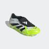 Fußballschuh ADIDAS PERFORMANCE "PREDATOR PRO FOLD-OVER TONGUE MG", Gr. 44, bunt (cloud weiß, core schwarz, lucid lemon), Synthetik, sportlich, Schuhe, geeignet für Rasen- und Kunstrasenplätze