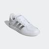 Sneaker ADIDAS SPORTSWEAR "BREAKNET SLEEK", Gr. 38, weiß (cloud weiß, silber metallic, cloud weiß), Synthetik, sportlich, Schuhe